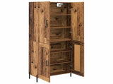 Highboard Old Wood 69.5 x 34 x 180 cm Engineered Wood 3415752