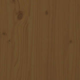 Middle Sofa Honey brown, Taupe Solid pine wood, Oxford fabric 825432