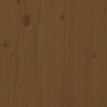Bedside Cabinets 2 pcs Honey Brown 40x35x61.5cm Solid Wood Pine 813696