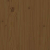 Bedside Cabinets 2 pcs Honey Brown 40x35x61.5cm Solid Wood Pine 813696