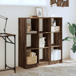 Bookcase Brown Oak 102x32x108 cm Engineered Wood 3307843