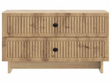 Bedside Cabinet Artisan Oak 62 x 34.5 x 47.5 cm Engineered Wood 893864