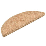 Stair Mats 30 pcs 56x17x3 cm Gold Half Round 3365808