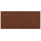 Window Sills 2 pcs Dark Brown 90 x 40 x 2 cm Solid Oak Wood 42050042