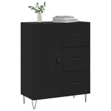 Sideboard Black 69.5x34x90 cm Engineered Wood 827909