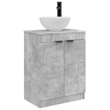 Bathroom Vanity with Sink Concrete Grey 54 x 35 x 83 cm 890141