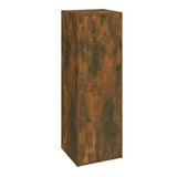Wall-mounted TV Cabinet Smoked Oak Engineered Wood 3114595