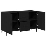 Sideboard Black Oak 100 x 36 x 60 cm Engineered Wood 862959