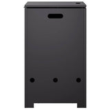 Propane Tank Cover 40 x 40 x 66 cm Steel Black 8020117
