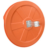 Outdoor Convex Traffic Mirror Orange 75 cm Polycarbonate 42045534