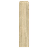 Fireplace Surround Sonoma Oak 81x18x82 cm Engineered Wood 854600