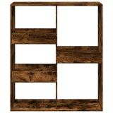 Room Divider Smoked Oak 100x33x115 cm Engineered Wood 3309550