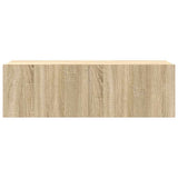 7 Piece TV Cabinet Set Sonoma Oak Engineered Wood 3114544