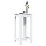 Bar Table White 51x50x103.5 cm Engineered Wood 854400