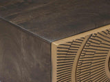 Handmade Bedside Cabinet Coffee Brown 40 x 30 x 20 cm 42020070