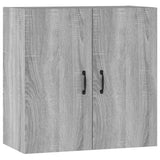Wall Cabinet Grey Sonoma 60x31x60 cm Engineered Wood 817595