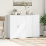 Sideboards 2 pcs White 60x31x84 cm Engineered Wood 3276567