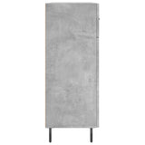 Sideboard Concrete Grey 69.5x34x90 cm Engineered Wood 828000