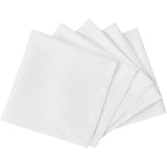 100 Dinner Napkins White 50 x 50 cm 130799