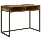Desk Smoke Oak Engineered Wood 100 x 50 x 75 cm 886476