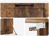 Wall-Mounted TV Cabinet Wall-mounted Old Wood 78.5 x 41 x 30 cm 899373