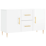 Sideboard High Gloss White 100x36x60 cm Engineered Wood 828158