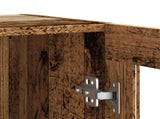 Sideboard Old Wood 120x30.5x70 cm Engineered Wood 856164