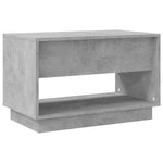 TV Cabinet Concrete Grey 70x41x44 cm Engineered Wood 809498