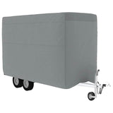Horse Trailer Cover Grey 376x168x240 cm Non-woven Fabric 4015883