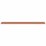 Wall Shelf with Shelf 2 pcs Red 115 x 9 x 3 cm Engineered Wood 42020005