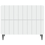 Bedside Cabinet White 62 x 34.5 x 49.5 cm Engineered Wood 894315
