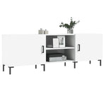 ZNTS TV Cabinet White 150x30x50 cm Engineered Wood 829100