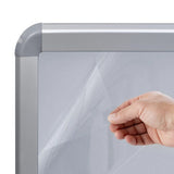 A1 Waterbase Poster Stand Grey Aluminium Alloy 51204
