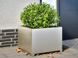 Garden Planter 50x50x50 cm Stainless Steel 851217