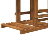 Plant Stand Natural 118 x 25 x 96.5 cm Solid Acacia Wood 903090