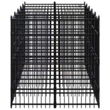 Outdoor Dog Kennel Steel 9.22 m 3097940