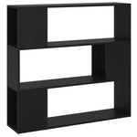 Book Cabinet Room Divider Black 100x24x94 cm 809180
