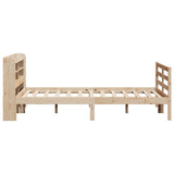 Bed Frame with Headboard without Mattress 135x190 cm Double 3306635