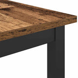 Table Old Wood 100 x 40 x 100.5 cm Engineered Wood and Steel 873742