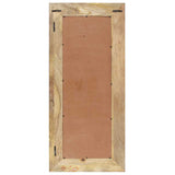 321631 Mirror 110x50 cm Solid Mango Wood