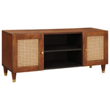 TV Cabinet with Shelf Brown 105 x 33.5 x 46 cm Solid Mango Wood 4018880