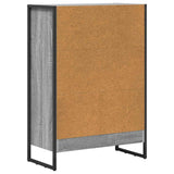Book Cabinet Grey Sonoma 60 x 30 x 86.5 cm Engineered Wood 886387