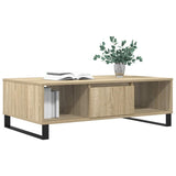 Coffee Table Sonoma Oak 104x60x35 cm Engineered Wood 827095