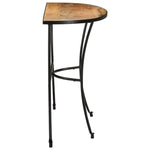 ZNTS Side Table 110x40x77 cm Solid Mango Wood 321948