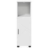 Bathroom Cabinet White 30 x 35 x 95 cm Engineered wood & Metal 883314