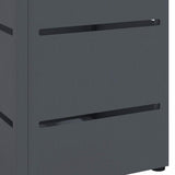 Umbrella Stand Anthracite 15.5 x 15.5 x 49 cm Metal 868514