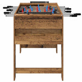 Foosball Table Old Wood 125 x 60.5 x 80 cm Engineered Wood 858891