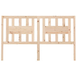 Headboard 141x4x100 cm Solid Wood Pine 818665