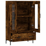 Highboard Smoked Oak 69.5x31x115 cm Engineered Wood 828305