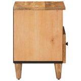 Bedside Table Brown 50 x 33 x 60 cm Solid Mango Wood 4018922